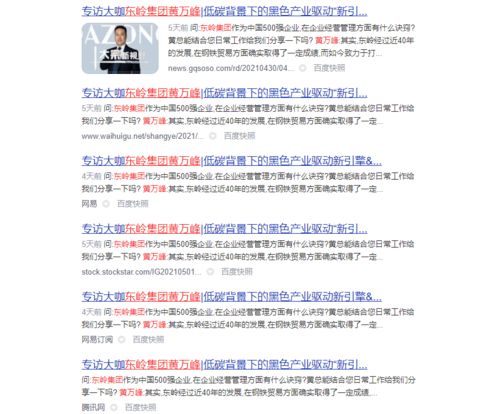 百媒聚焦·黃萬峰訪談獲盛贊 東嶺集團國內貿易總公司戰略路向何方？